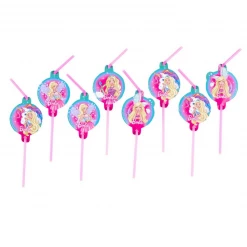 Party Animal Direct Barbie DreamTopia Drinking Straws