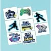 Party Animal Direct Battle Royale (Minecraft) Battle Royal Tattoo Favours 8 Tattoos