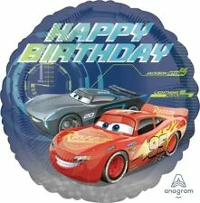 Party Animal Direct Happy Birthday Cars Standard Foil