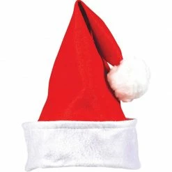 Party Animal Direct Santa Hat Felt W/Folded Cuff