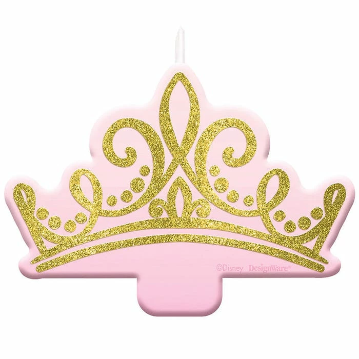 Party Animal Direct Disney Princess Tiara Candle