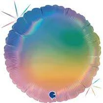 Party Animal Direct Foil Balloons COLOURFUL RAINBOW STANDARD FOIL