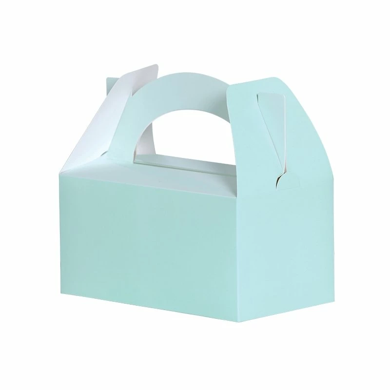 Party Animal Direct FS LUNCH BOX MINT GREEN 5PK Paper Partyware