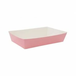 Party Animal Direct LUNCH TRAY CLASSIC PINK 10PK