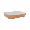 Party Animal Direct FS LUNCH TRAY METALLIC ROSE GOLD 10PK Paper Partyware