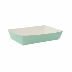 Party Animal Direct Paper Partyware FS LUNCH TRAY MINT GREEN 10PK