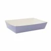 Party Animal Direct Paper Partyware FS LUNCH TRAY PASTEL LILAC 10PK