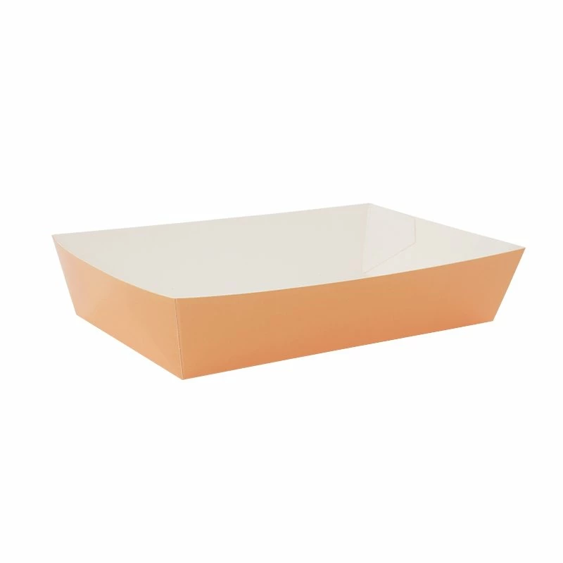 Party Animal Direct FS LUNCH TRAY PEACH 10PK