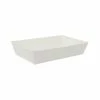 Party Animal Direct Paper Partyware FS LUNCH TRAY WHITE 10PK