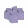 Party Animal Direct FS MILK BOX PASTEL LILAC 10PK Paper Partyware