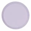 Party Animal Direct FS PAPER ROUND DINNER PLATE 9" PASTEL LILAC 10PK