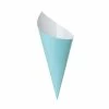 Party Animal Direct FS PAPER SNACK CONE PASTEL BLUE 10PK Paper Partyware