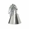 Party Animal Direct Transformers PARTY HAT WITH TASSEL TOPPER MET/SILVER 10PK