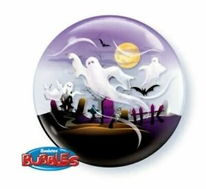 Party Animal Direct Bubble Balloons Ghost & Goul Bubble Balloon