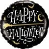 Party Animal Direct Printed Foil Balloons Golden Broomstick (45cm) Round Foil Halloween Balloon