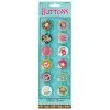 Party Animal Direct Hippie Chick Buttons Pack Of 12 Favours Party Bag Filler Birthday
