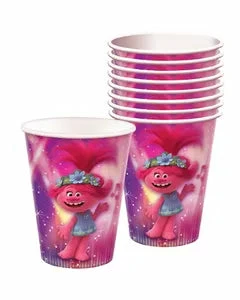 Party Animal Direct Trolls Party Paper Cups