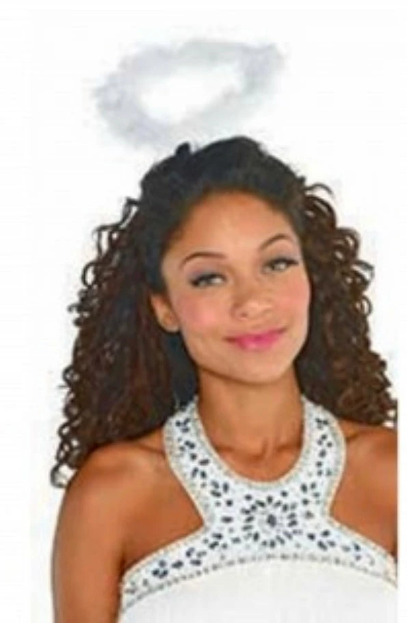 Party Animal Direct White Marabou Halo