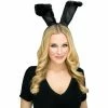 Party Animal Direct Costume Accessories BLACK BUNNY EARS HEADBAND