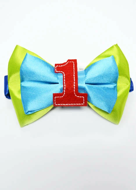 Party Animal Direct 1ST BIRTHDAY BOW TIE