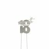 Party Animal Direct 18TH SILVER CAKE TOPPER