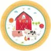 Party Animal Direct Barnyard Birthday Lunch Plates (7”)