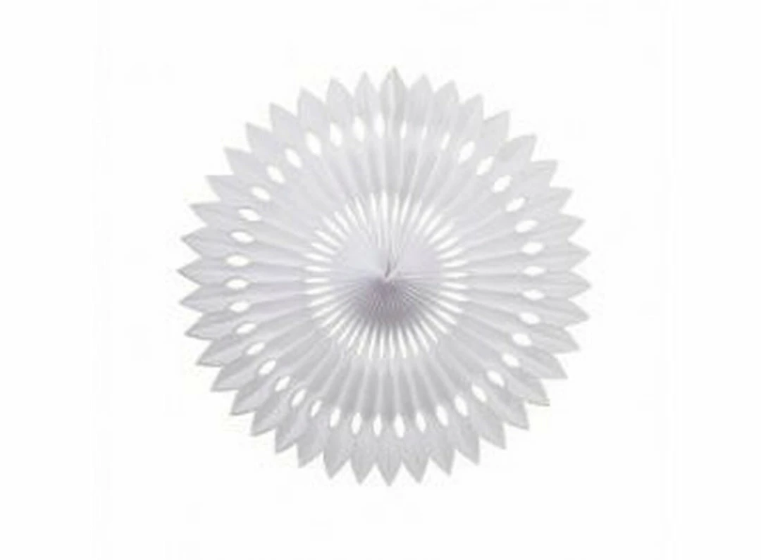 Party Animal Direct WHITE HANGING FAN 24CM