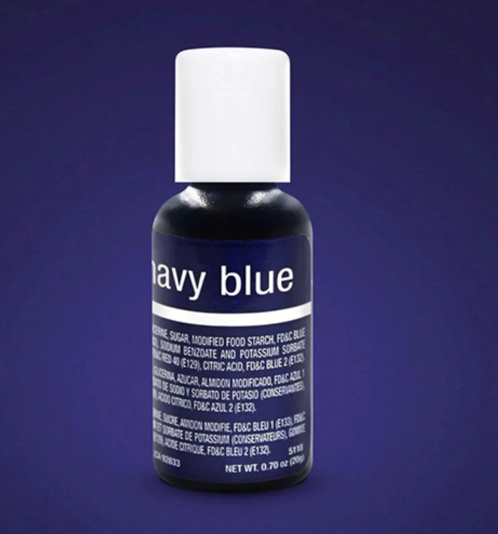 Party Animal Direct Navy Blue Liquid Colouring 0.7oz