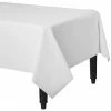 Party Animal Direct Eco Range White Table Cover Rectangle