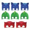 Party Animal Direct Pack Of 8 PJ Masks Party Masks