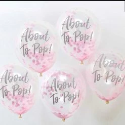 Party Animal Direct About To Pop Pink Confetti