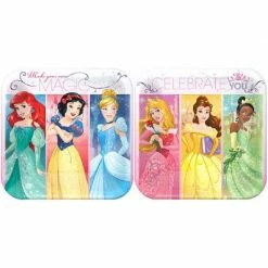 Party Animal Direct Disney Princess Square Plates
