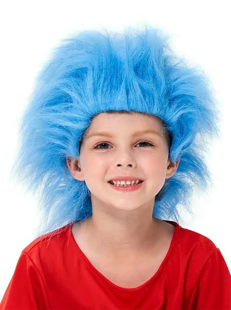 Party Animal Direct Kids Costumes Thing 1 And 2 Wig