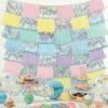 Party Animal Direct PRETTY PASTELS FOIL FRINGE BACKDROP Iridescent