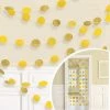 Party Animal Direct 6 DOT GARLAND - YELLOW