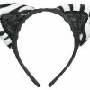 Party Animal Direct ZEBRA EARS HEADBAND Costume Accessories