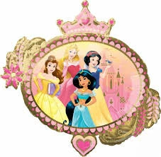 Party Animal Direct Disney Princesses Supershape Foil Balloon Supershape Foil Balloons