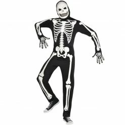 Party Animal Direct ADULT GLOW IN THE DARK X-RAY SKELETON COSTUME - STANDARD