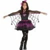 Party Animal Direct GIRLS MISS WICKED WEBB - MEDIUM 8-10 Kids Costumes