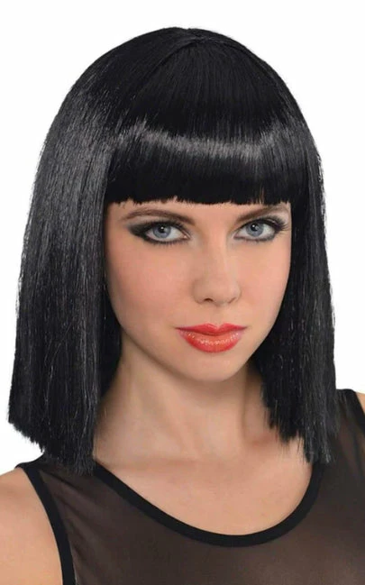 Party Animal Direct Wigs Blunt Black Bob Wig
