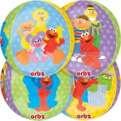 Party Animal Direct Sesame Street Orbz Balloon