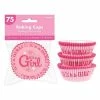 Party Animal Direct IT'S A GIRL BAKING CUPS (PACK OF 75) Baby Shower