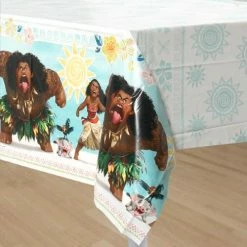 Party Animal Direct Moana Plastic Rectangular Table Cover