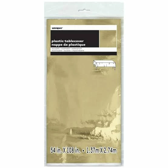 Party Animal Direct Eco Range Gold Table Cover