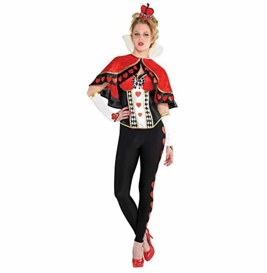 Party Animal Direct RED QUEEN CAPELET Costumes