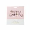 Party Animal Direct HAPPY BIRTHDAY RAINBOW ACRYLIC TOPPER