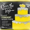 Party Animal Direct Over The Top Sun Yellow Fondant 250g