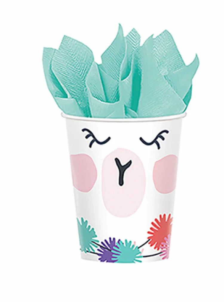 Party Animal Direct Llama Party Paper Cups