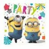 Party Animal Direct Despicable Me Lunch Size Serviettes Minions