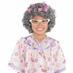 Party Animal Direct Grandma Kit Wigs